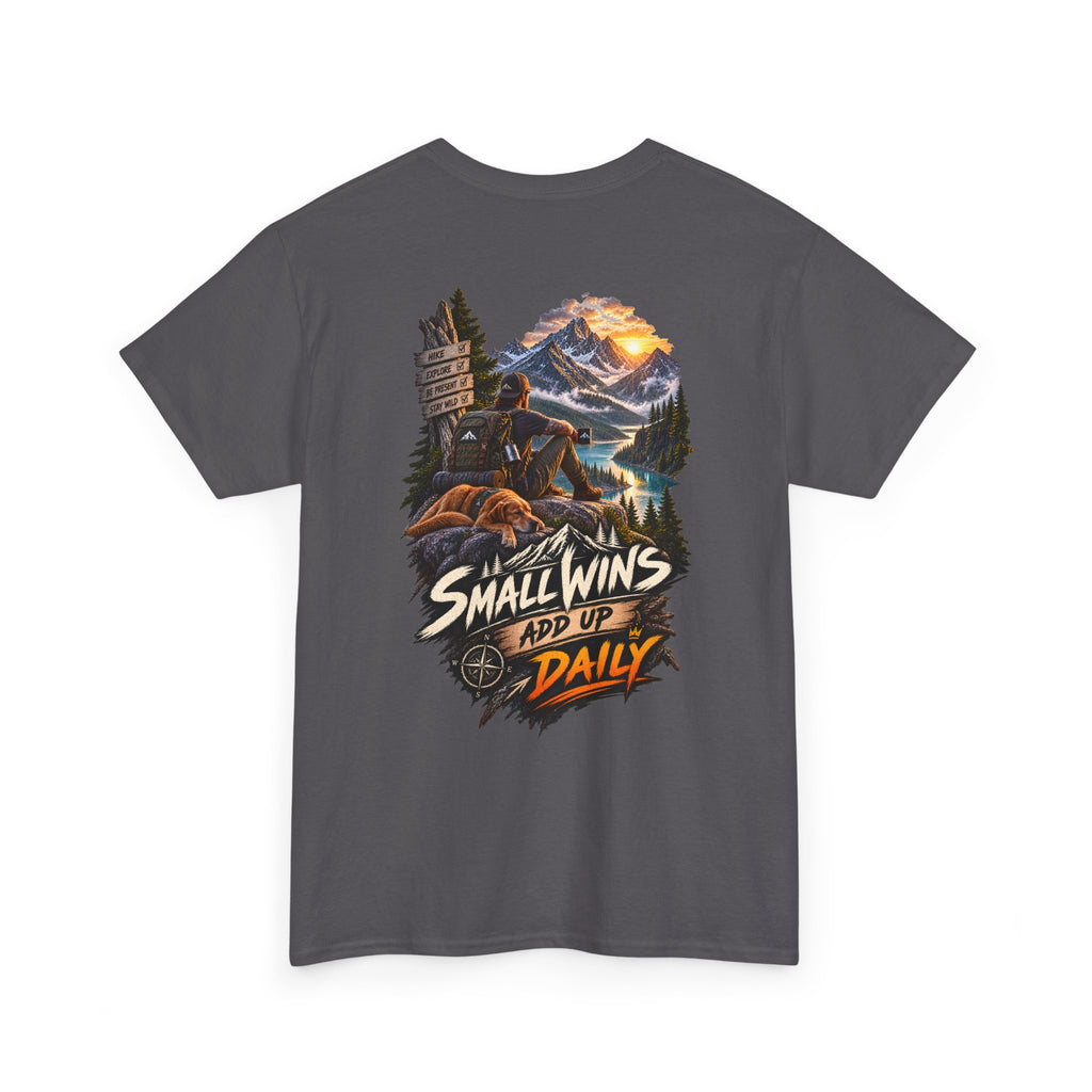 Small Wins Add Up Daily - Front & Back Print
