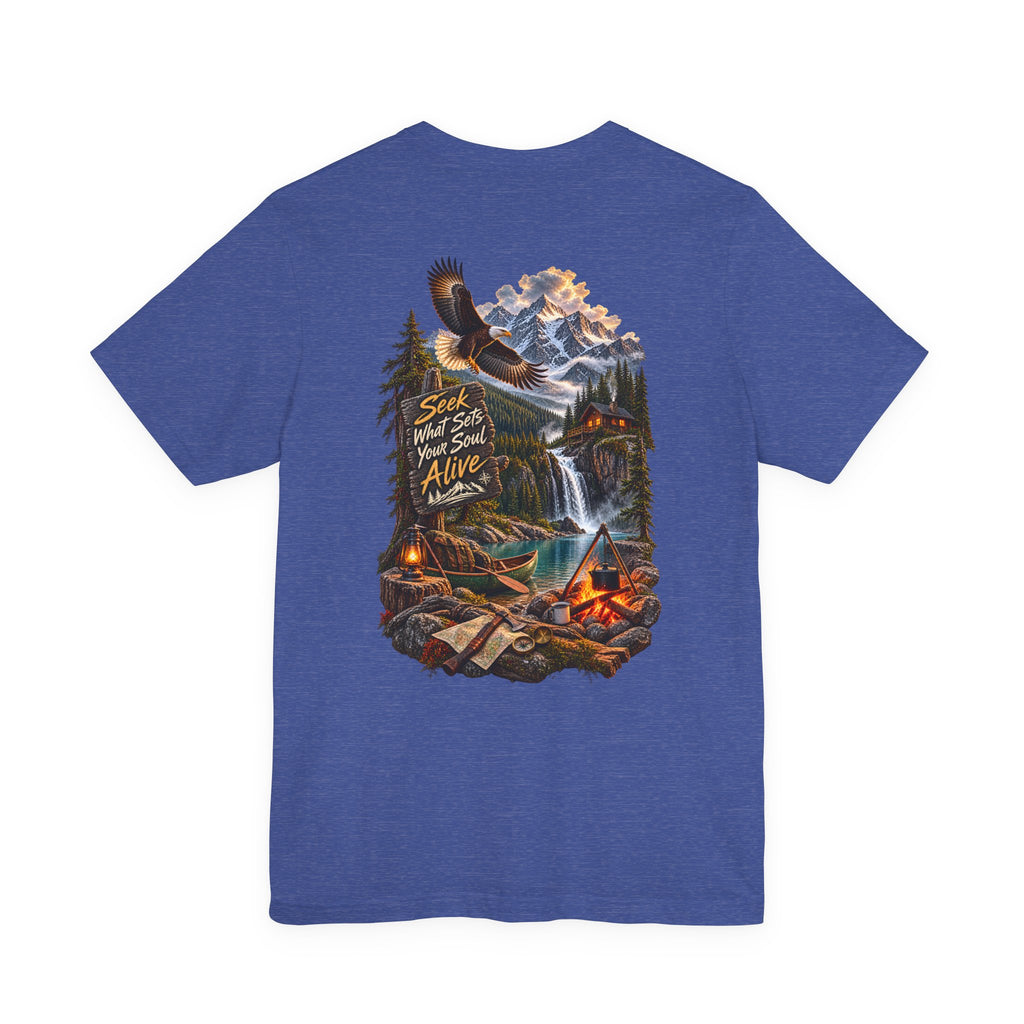 T-shirt « Cherchez ce qui fait vibrer votre âme »