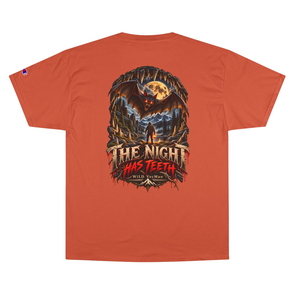 The Night Has Teeth - WiLD Vecman Halloween T-Shirt