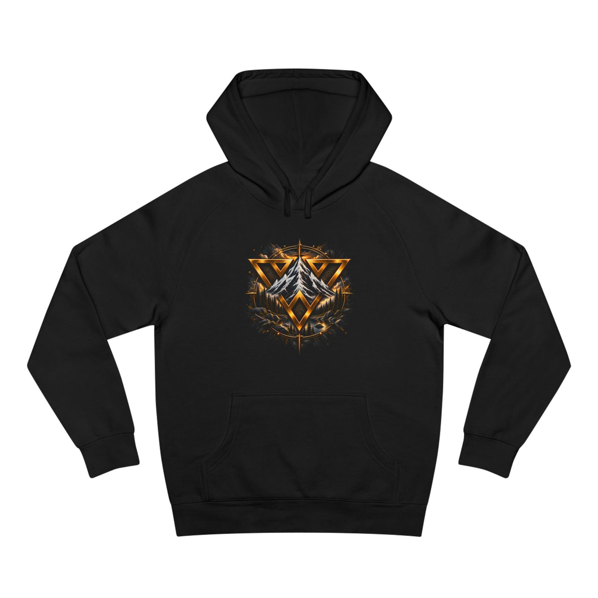 WilD VecMan Hoodie — "We Suffer Because We Think Everything Is Permanent" Inspirational Graphic Hoodie