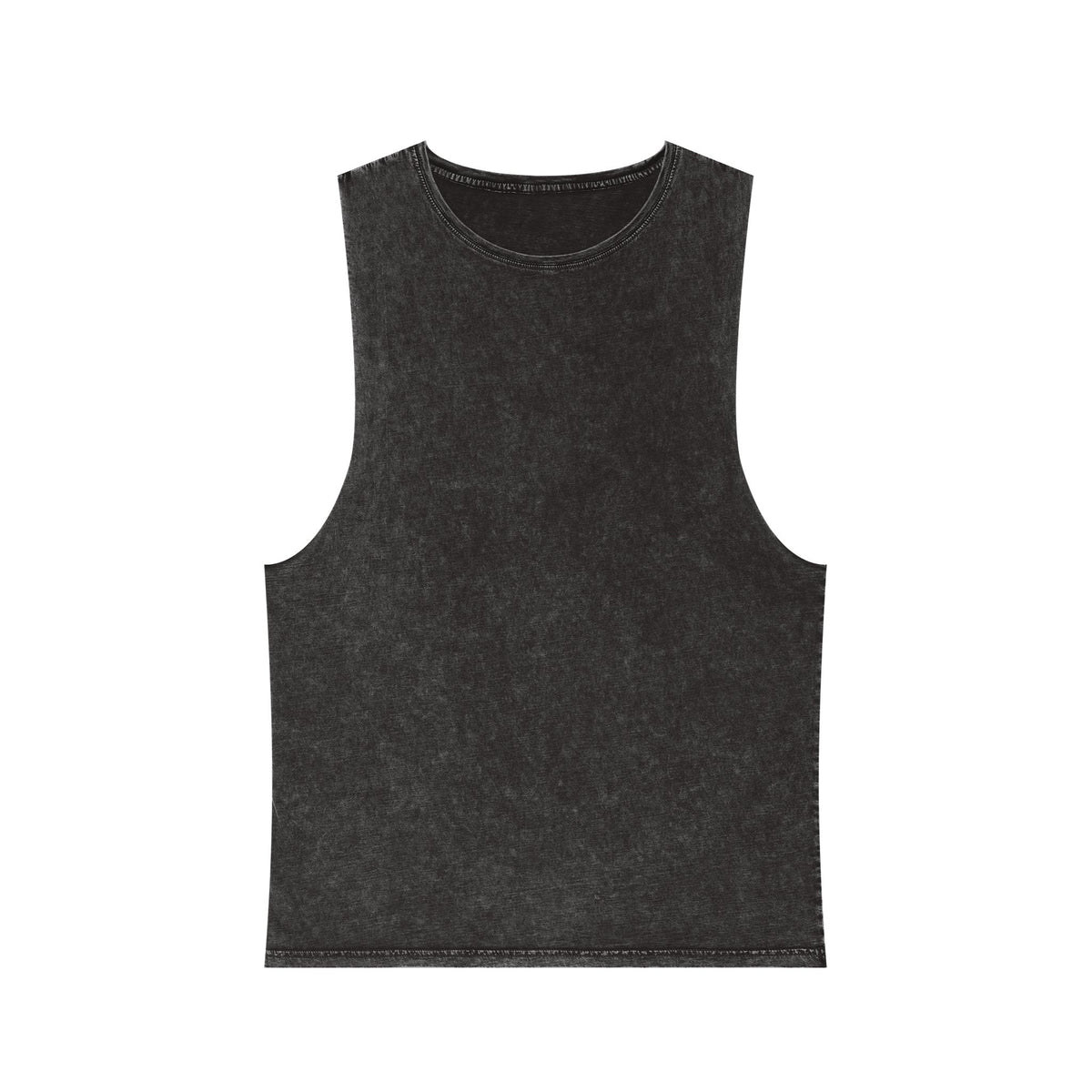 Wild Vecman logo - Compass Tank Top — Vintage Stonewash Adventure Graphic