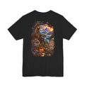 Camping Adventure T-Shirt — Mountain Campfire Scene