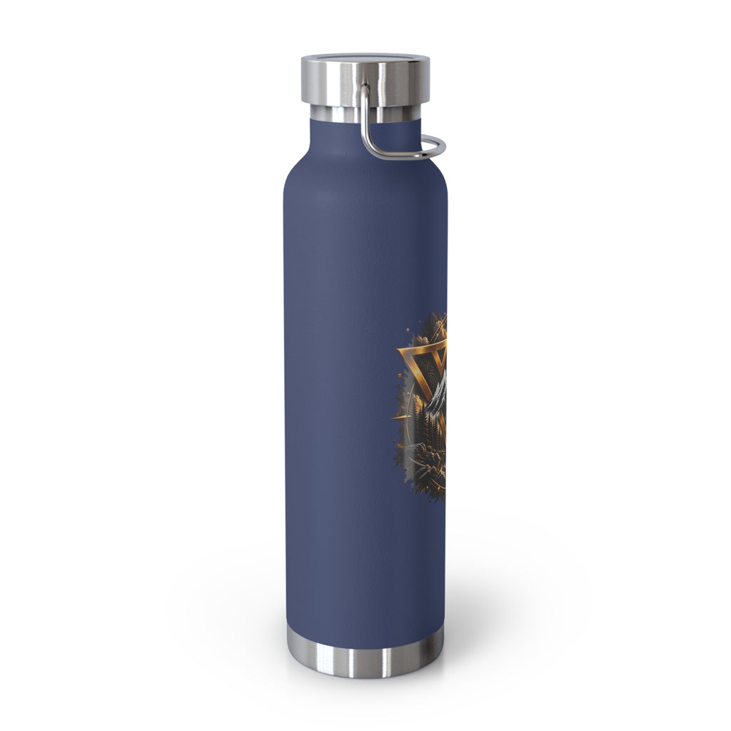 22oz Copper Vacuum Insulated Bottle — WilD VecMan Forest Design