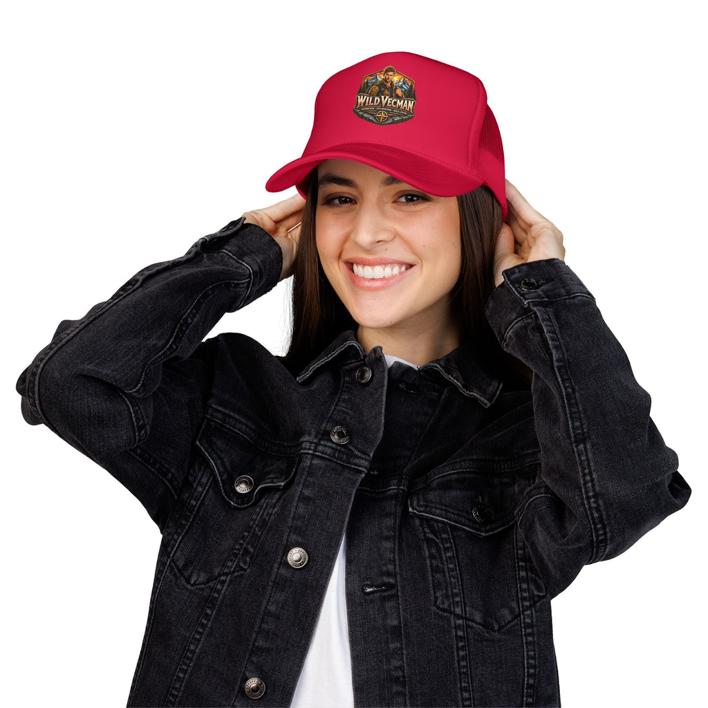 Wild Vecman Trucker Hat - Adventure Outdoors Cap