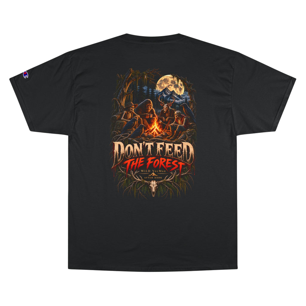Don't Feed the Forest - WiLD VecMan Halloween T-Shirt