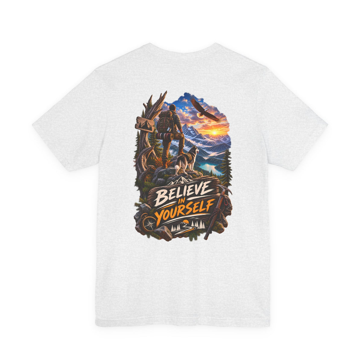 Believe In Yourself Mountain Adventure Tee