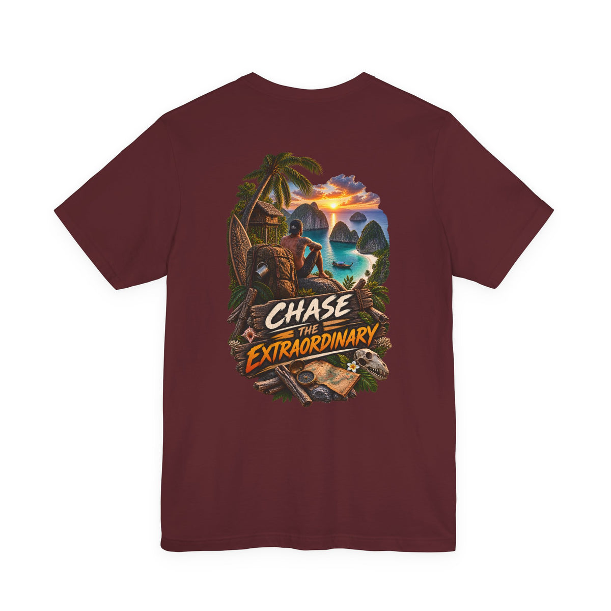 Chase the Extraordinary Tee — Adventure Island Graphic T-Shirt