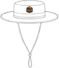 Wide-Brim Outdoor Hat — Sun Protection Boonie with Adventure Logo