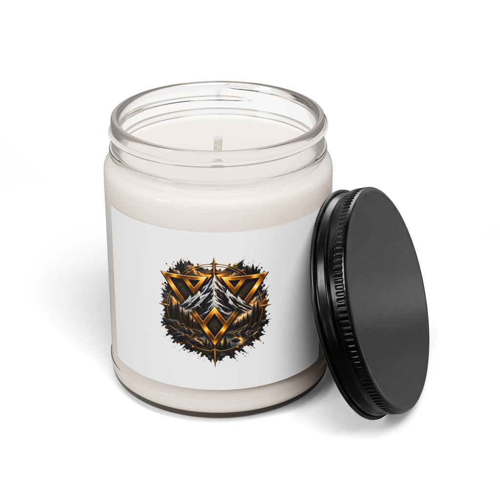 WiLD VecMan logo Scented Soy Candle — 9oz Cabin Forest Aroma