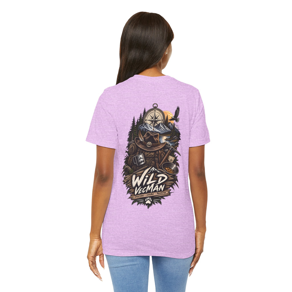 WiLD VecMan Compass & Forest T-Shirt