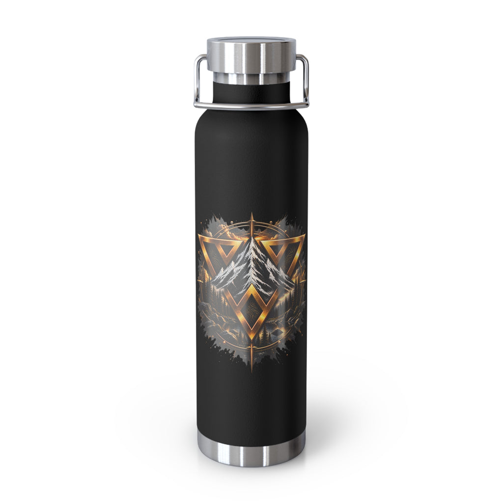22oz Copper Vacuum Insulated Bottle — WilD VecMan Forest Design