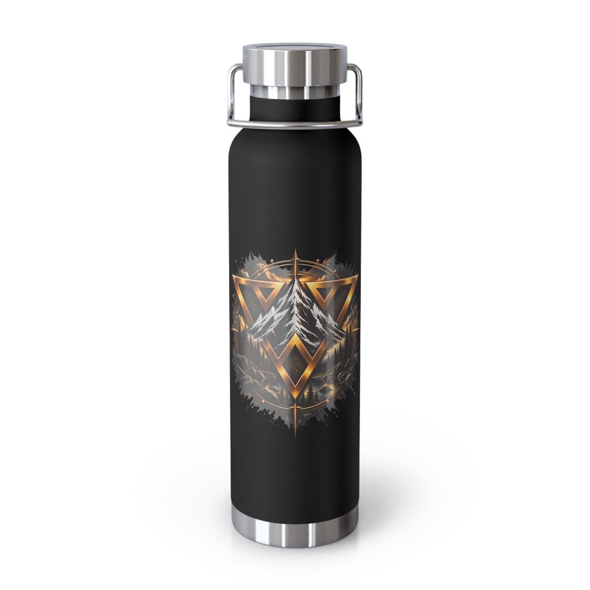 22oz Copper Vacuum Insulated Bottle — WilD VecMan Forest Design