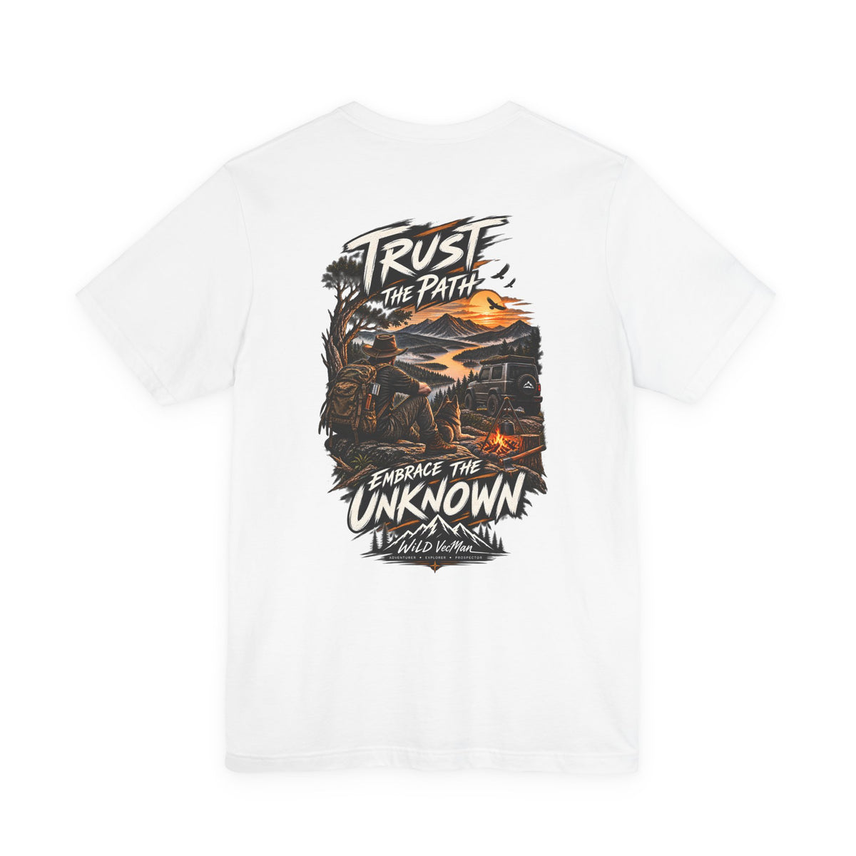 Trust the Path Scenic Graphic Tee — "Embrace the Unknown" Adventure T‑Shirt