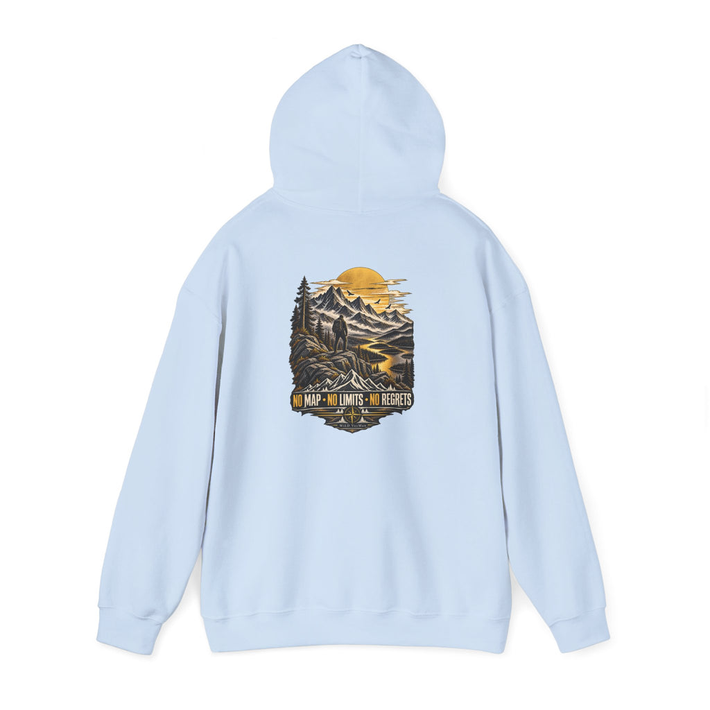 NO MAP, NO LIMITS, NO REGRETS - WiLD VecMan  Hoodie