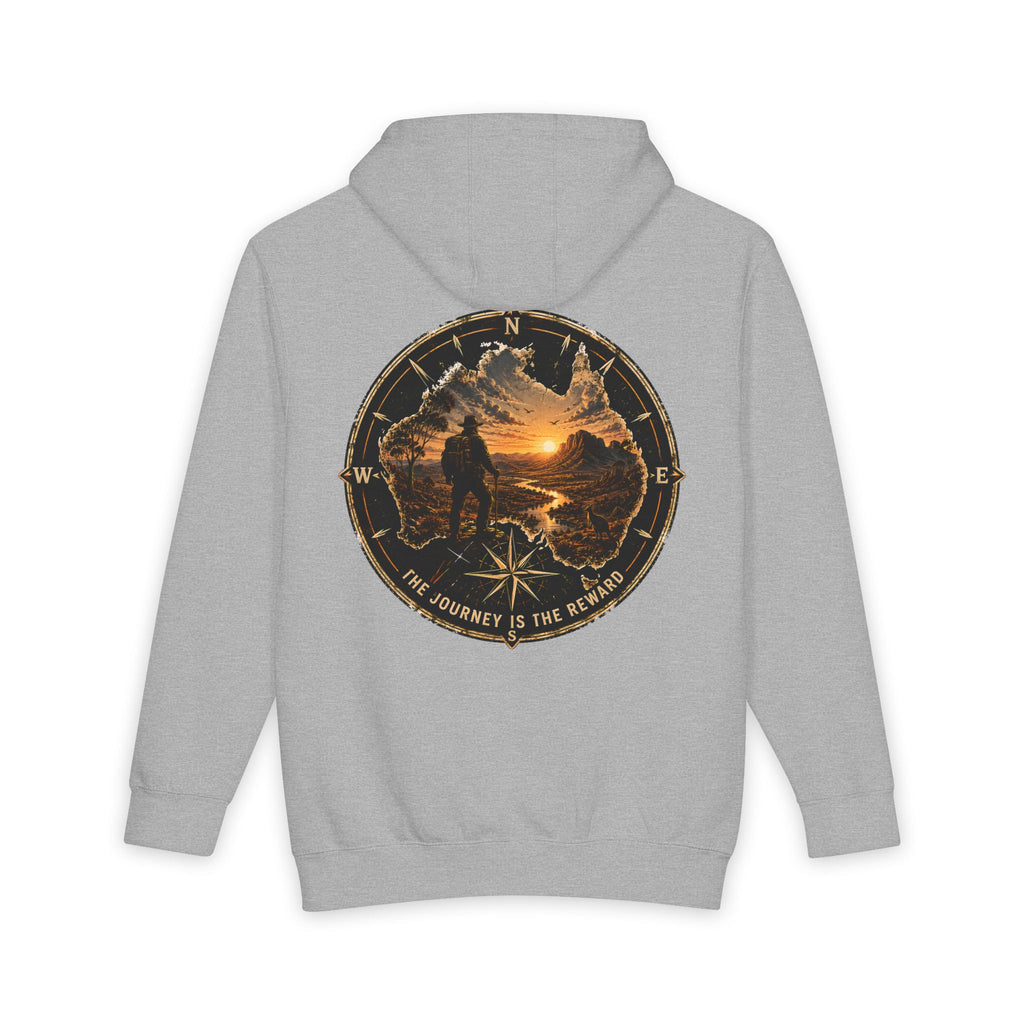 Adventure WilD VecMan Hoodie — 'The Journey Is The Reward' Pullover