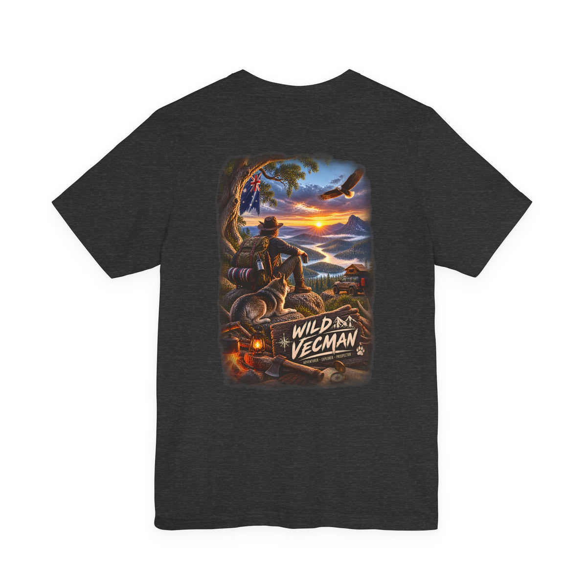 WiLD VecMan Sunset Adventure T-Shirt