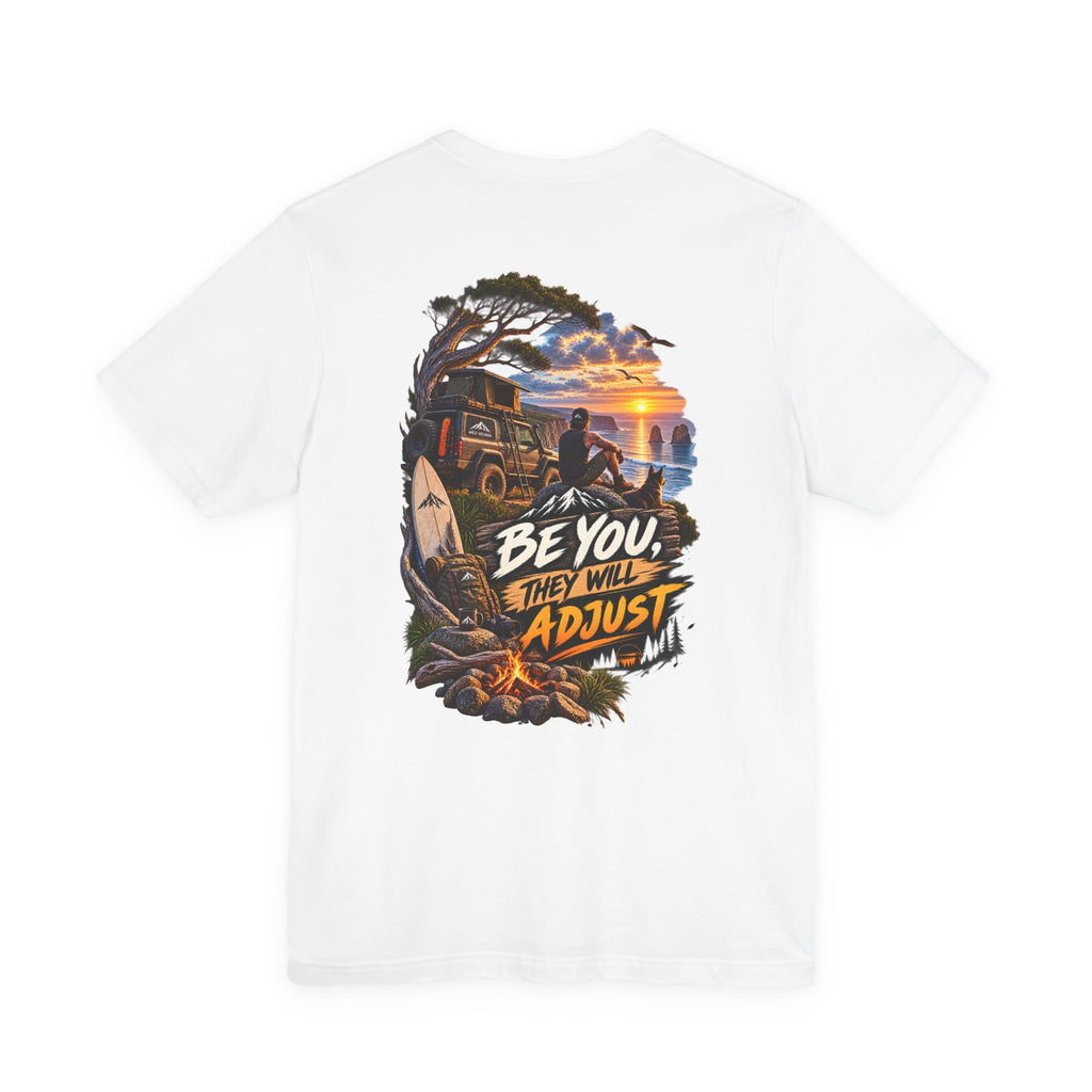 Tee-shirt Sunset Surf « Be You They Will Adjust »
