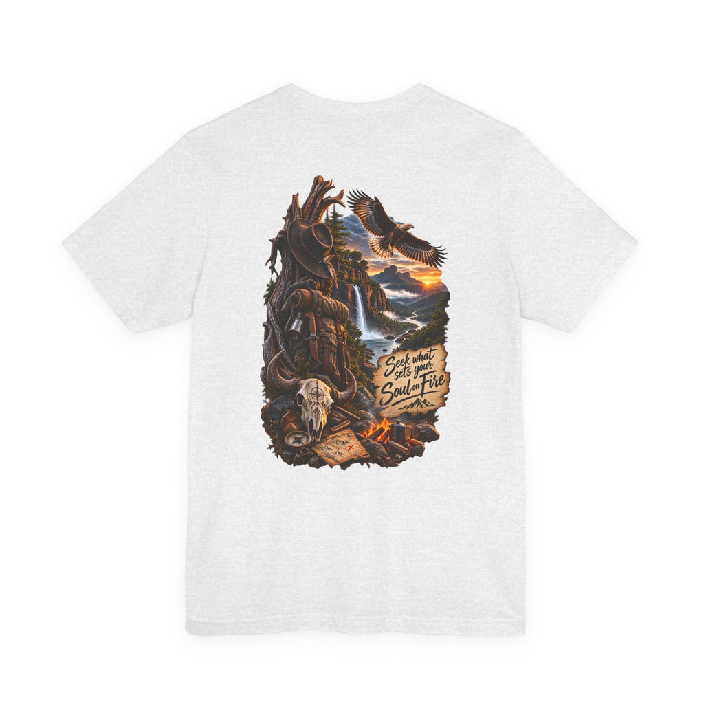 Recherchez ce qui enflamme votre âme - T-shirt WiLD VecMan