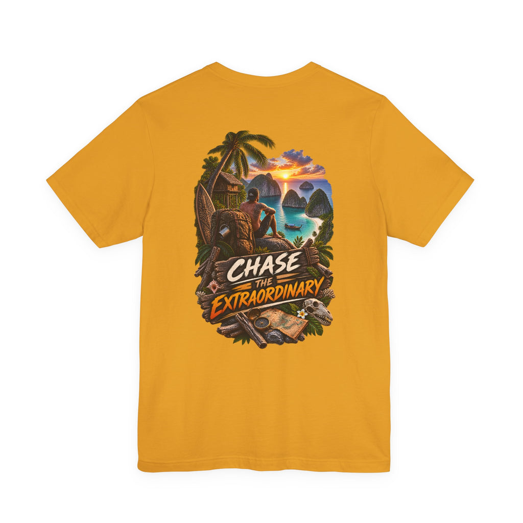 T-shirt « Chase the Extraordinary » — T-shirt graphique Adventure Island