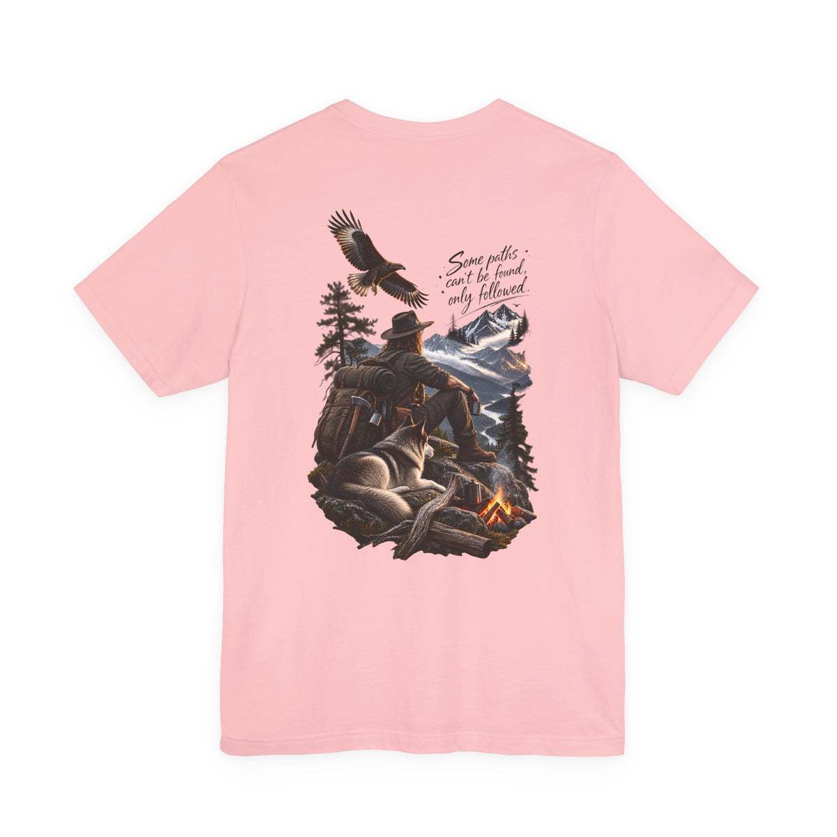 Adventure Campfire Tee — "Some paths I can’t be found, only followed"