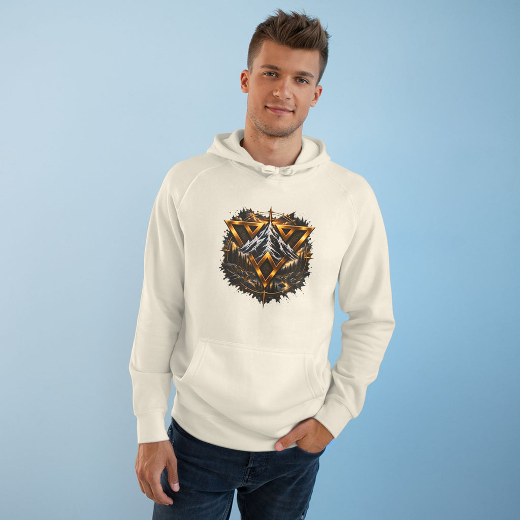 WilD VecMan Hoodie — "We Suffer Because We Think Everything Is Permanent" Inspirational Graphic Hoodie