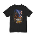 Camping Night Sky T-Shirt — "The Stars Need Darkness to Shine" Graphic Tee