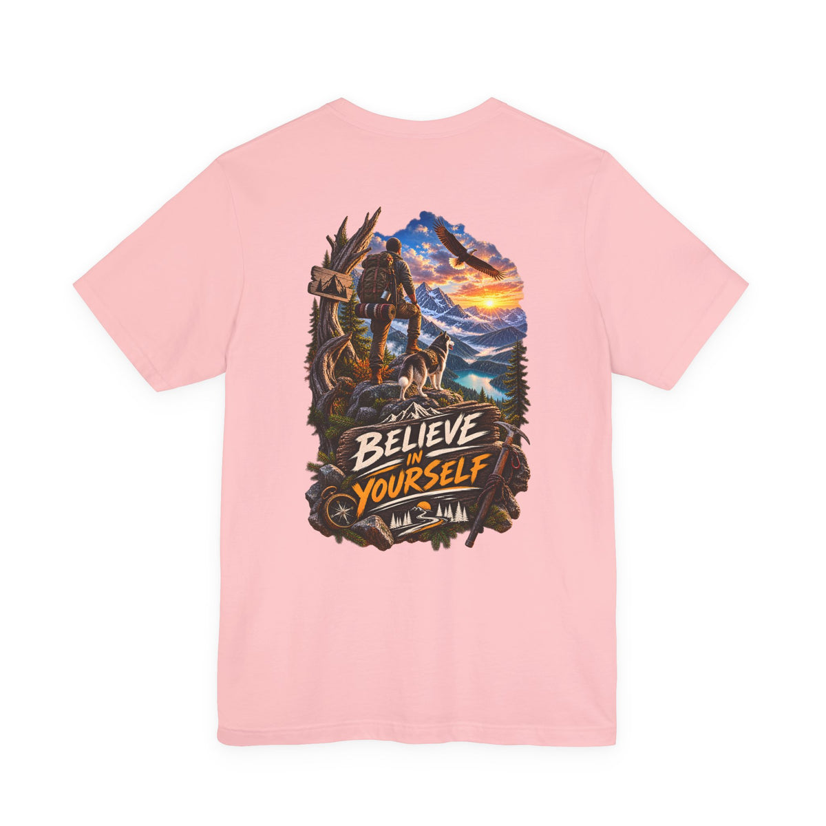 Believe In Yourself Mountain Adventure Tee