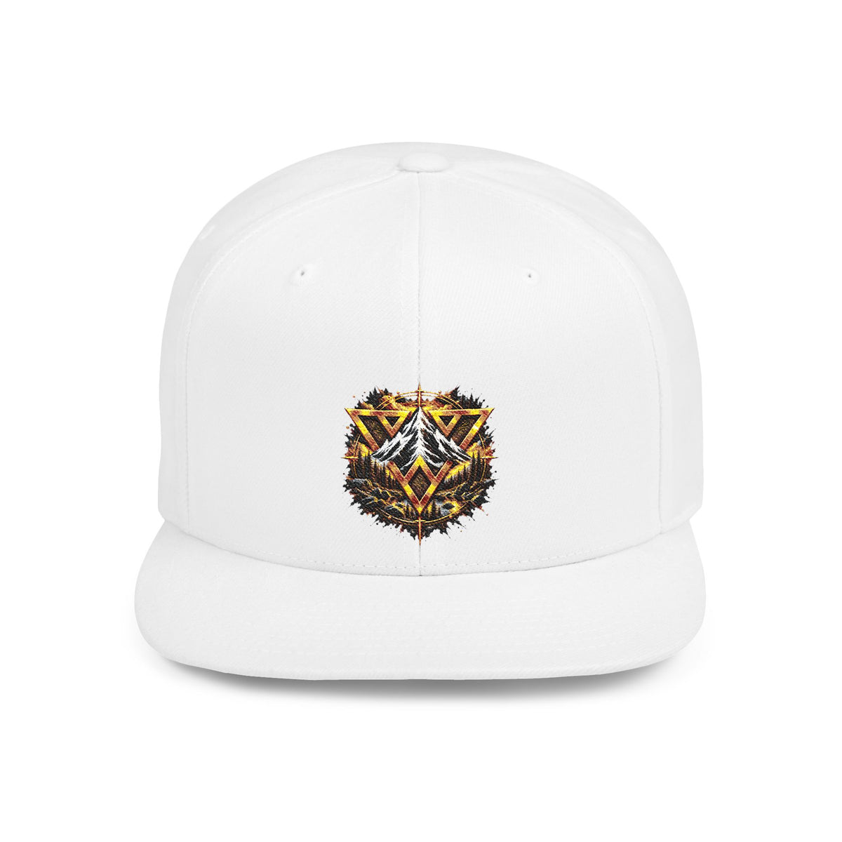 WildVecan Gold Crest Snapback Hat